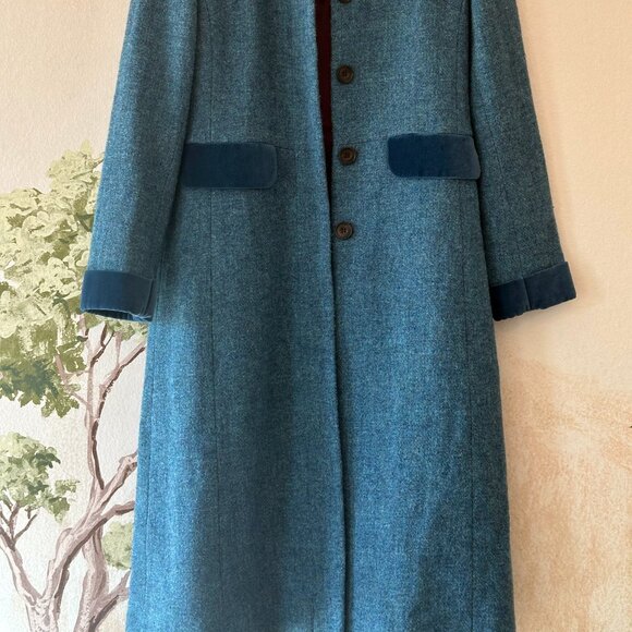Kathrine Hooker British tweet wool coat - Picture 4 of 8